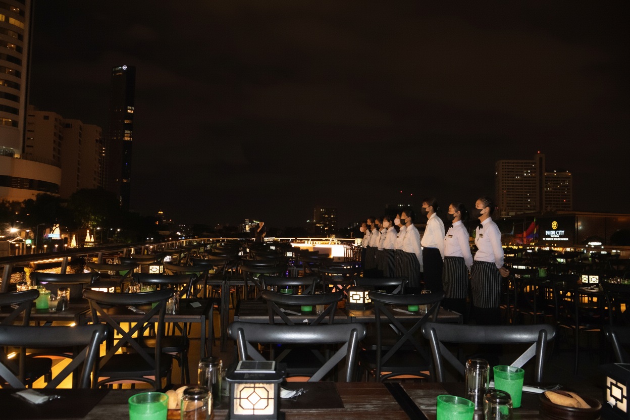 ล่องเรือดินเนอร์ White Orchid River Cruise (โปรโมชั่น มา 4 จ่าย 3 เฉพาะวันจันทร์-วันพฤหัสบดี)