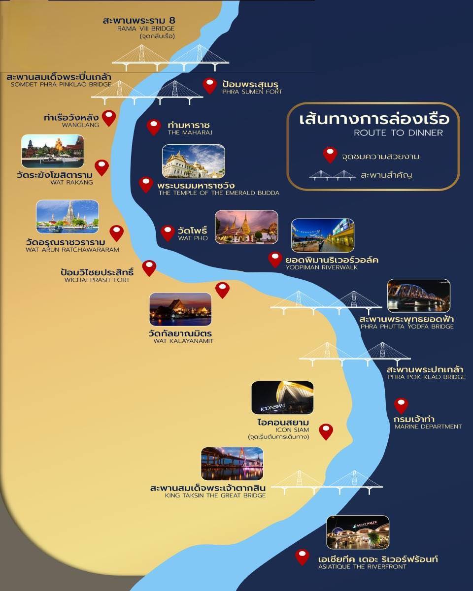 แพคเกจ ล่องเรือดินเนอร์ White Orchid River Cruise (โปรโมชั่น มา 4 จ่าย 3)